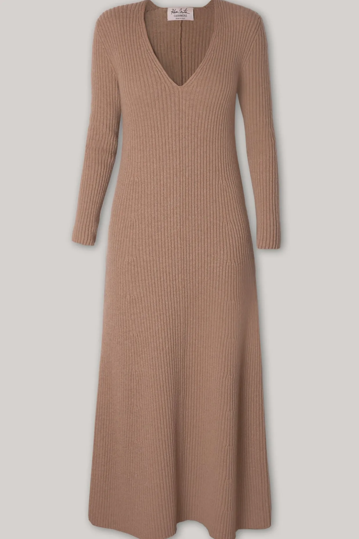 Adriel Wool and Cashmere-blend Dress