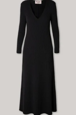 Adriel Wool and Cashmere-blend Dress
