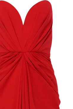 Ammuri Long Dress In Hot-Red