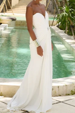 Ammuri Long Dress In Off-White
