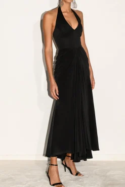 Blanca Midi Dress In Black