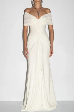 Dalila Dress In Off-White