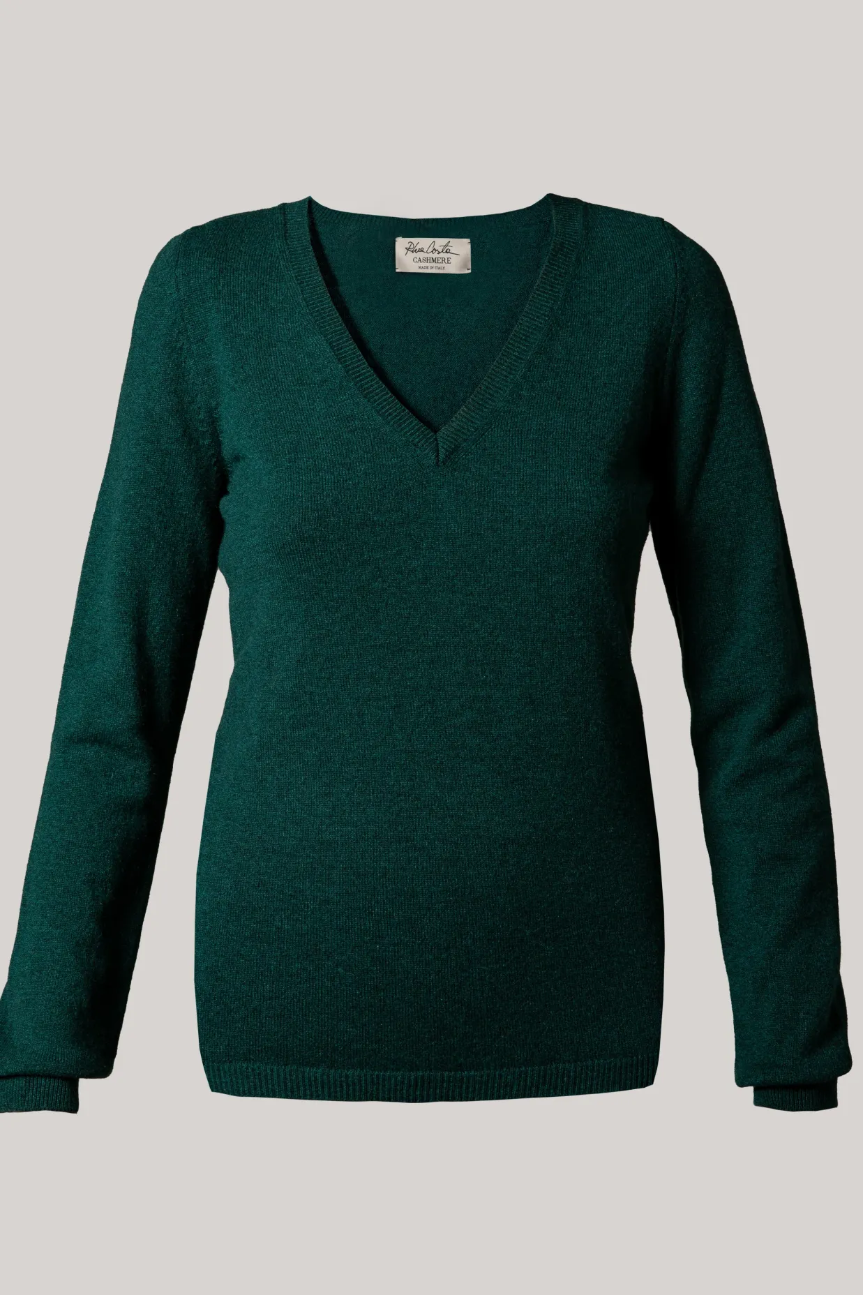 Evangeline V-Neck Cashmere Sweater