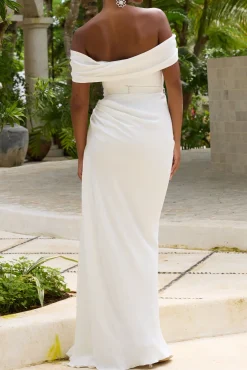 Gaia Long Dress In Off-White