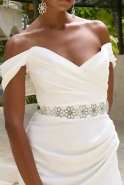 Gaia Long Dress In Off-White