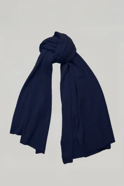 Lux Cashmere Scarf In Neptune