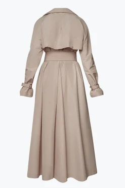 Marlene Trench Coat In Greije