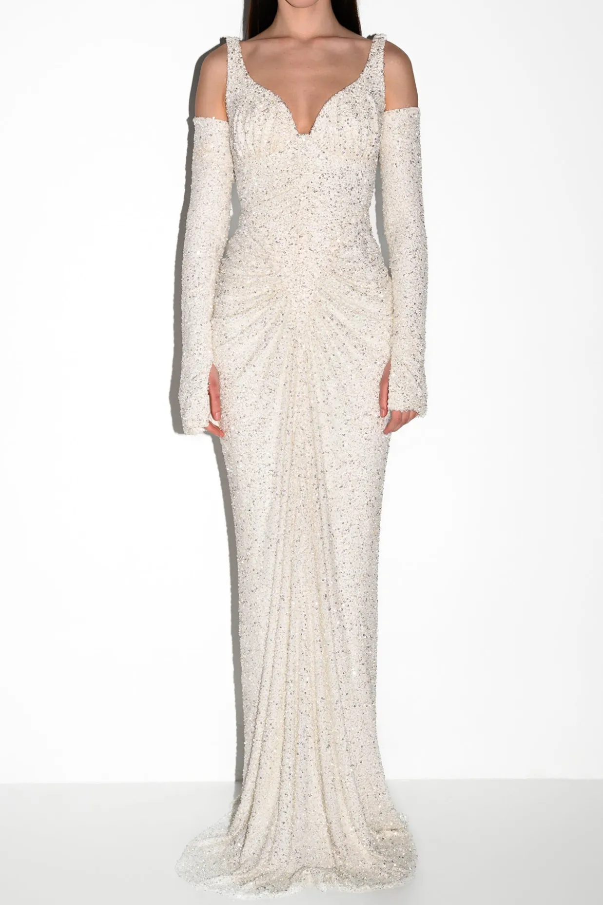 Melek Dress In Off-White
