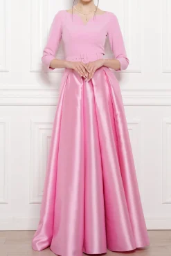 Nitara Long Dress In Orchid