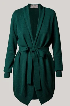 Noor Cashmere Cardigan In Spruce