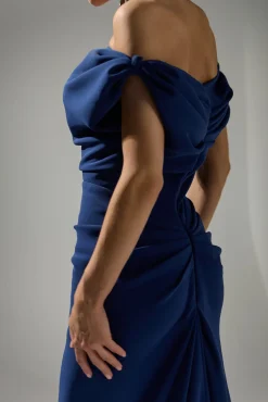 Sylvie Long Dress In Sapphire