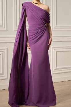 Taliba Dress In Plum
