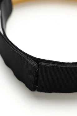 Xenis Front Metal Belt In Gold-Plated