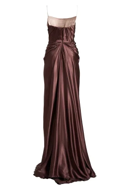 Zahra Dress In huckleberry-Blush
