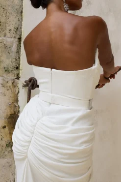 Zaira Long Dress In Off-White